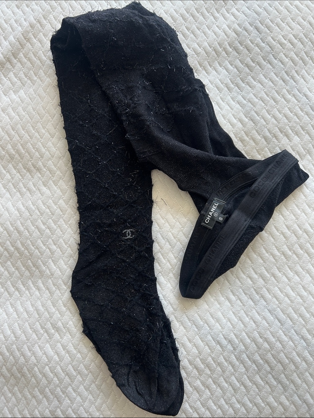 CHANEL Hosiery Tights size S